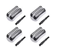 Giwnhvx Lot de 4 membranes de rechange pour rasoir électrique série 3 301S 310S 320S 3000S 3020S 3020S 3030S