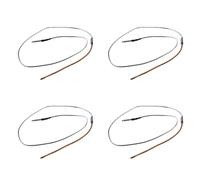 Giwnhvx Lot de 4 micros flexibles piézo sous selle pour guitare acoustique