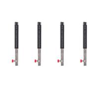 Giwnhvx Lot de 4 petites échelles d'inspection de soudage Hi-Lo Règle de soudage interne dédiée Taille métrique N19