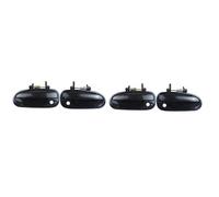 Giwnhvx Lot de 4 poignées de porte extérieures de voiture pour EK3 1996 1997 1998 1999 2000 (poignée de porte avant)