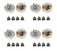 Giwnhvx Lot de 4 porte-balais de carbone RS550 pour perceuse à brosse de chargement pour RS545 555 550