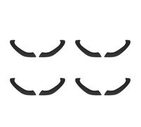 Giwnhvx Lot de 4 protections d'accoudoir de poignée de porte intérieure gauche et droite pour X1 X2 F48 F49 F39 2016-2020