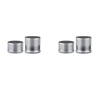 Giwnhvx Lot de 4 rehausseurs de lit réglables protecteurs d'utilisations lourdes pieds pour meubles anti-vibration, pieds pour meubles multifonctionnels, raccords B