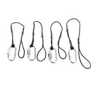 Giwnhvx Lot de 4 sangles de sécurité pour appareil photo reflex numérique et appareils photo professionnels sans miroir