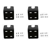 Giwnhvx Lot de 4 supports de moteur 775 CC 750 755 795 795 7 Series Base de moteur galvanoplastie Fixation fixe Support de siège de machine