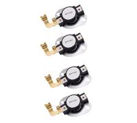 Giwnhvx Lot de 4 thermostats de sèche-linge 3977767 - Facile à installer - Remplace 3399693 WP3977767 WP3977767VP