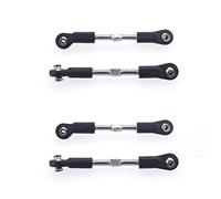 Giwnhvx Lot de 4 tiges de direction en métal 8124 75-85 mm pour 1/8 9116 9020 9072 9071 9203 08425 08426 08427 08428 Pièces de voiture RC