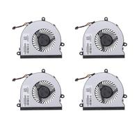 Giwnhvx Lot de 4 ventilateurs de refroidissement pour ordinateur portable 15-Ac 15-A 15-Af 250 G4 15-Ac121Tx 15-Ac121Dx 813946-001