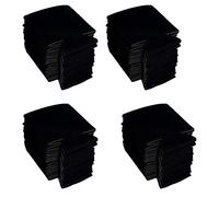 Giwnhvx Lot de 40 manchons isolants en néoprène pour canettes de bière - Noir