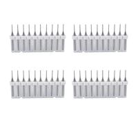 Giwnhvx Lot de 40 mini forets en carbure de tungstène pour circuit imprimé PCB 0,8 mm