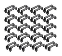Giwnhvx Lot de 40 poignées de porte de tiroir en plastique 120 mm