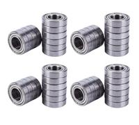 Giwnhvx Lot de 40 rainures profondes scellées 12 mm x 24 mm x 6 mm 6901Z