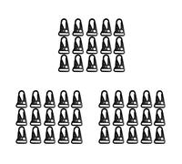 Giwnhvx Lot de 45 mousquetons en olécrane pour sac à dos - Mousqueton
