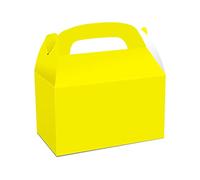 Giwnhvx Lot de 48 boîtes à friandises blanches en papier pour fête d'anniversaire, fête prénatale, 15,2 x 8,9 x 8,9 cm