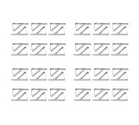 Giwnhvx Lot de 48 clips de table en acier pour table de cuisine, pinces pour maison/rideaux/mariage/fête/pique-nique/intérieur/extérieur