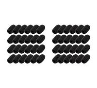 Giwnhvx Lot de 48 mini protections en mousse pour micro cravate et revers