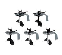 Giwnhvx Lot de 5 agitateurs de peinture et de revêtement automobile de 1 L pour mélange, agitateur, peinture