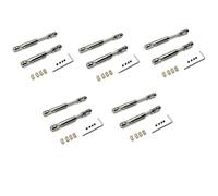 Giwnhvx Lot de 5 arbres d'entraînement CVD en métal MN78 avec manchon d'arbre de 3 mm à 4 mm pour MN78 MN-78 MN 78 1/12 RC pièces de mise à niveau de voiture
