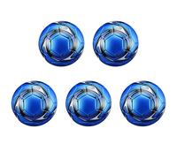 Giwnhvx Lot de 5 ballons de football professionnels Taille 5 Bleu