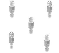 Giwnhvx Lot de 5 buses d'égout de 6,35 mm 5000 PSI pour nettoyeur haute pression 1/4 Connecteur rapide