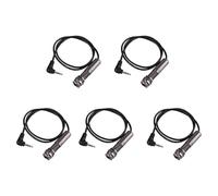 Giwnhvx Lot de 5 câbles piézo pour guitare - Adaptateur jack stéréo pour instrument
