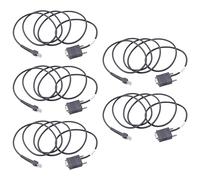 Giwnhvx Lot de 5 câbles série LS2208 RS232 CBA-R01-S07PAR - Scanner de codes-barres LS2208 - 1,8 m