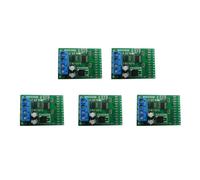 Giwnhvx Lot de 5 commutateurs numériques d'entrée/sortie 8 Ch TTL LvTTL CMOS RS485 IO Module de contrôle Modbus Rtu pour relais PLC (sans broche)