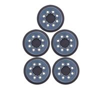 Giwnhvx Lot de 5 disques abrasifs à 8 trous pour ponceuse orbitale DWE6423/6423K DCW210B 125 mm