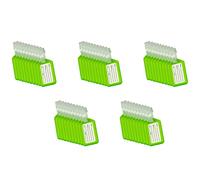 Giwnhvx Lot de 5 étiquettes d'identification pour bagages Vert