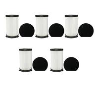 Giwnhvx Lot de 5 filtres HEPA lavables et éponges de rechange pour aspirateur filaire D600 D601