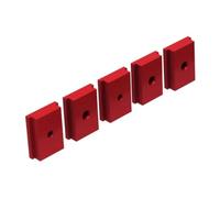 Giwnhvx Lot de 5 glissières universelles en T de 30 mm adaptées pour établi/sciage et table de fraisage, outil de bricolage, goulotte M6, facile à installer et à utiliser