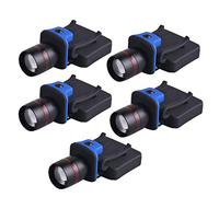Giwnhvx Lot de 5 lampes LED rechargeables XPE étanches et résistantes