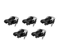 Giwnhvx Lot de 5 micros à clipser pour guitare acoustique, mandoline, bouzouki, violon, banjo, ukulélé