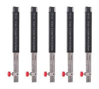 Giwnhvx Lot de 5 petites échelles d'inspection de soudage Hi-Lo Règle de soudage interne dédiée Taille métrique N19