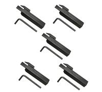 Giwnhvx Lot de 5 porte-outils de rainurage pour tour MGMN300 CNC MGEHR1616-3