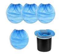 Giwnhvx Lot de 5 sacs filtrants à peinture en maille fine avec ouverture élastique pour seaux de 15 gallons