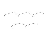Giwnhvx Lot de 5 tuyaux d'eau supérieurs de radiateur vers tuyau d'évacuation pour F30 F32 F87 17128570061