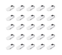 Giwnhvx Lot de 50 boîtes en métal avec couvercle coulissant rectangulaires avec couvercle coulissant en métal pour bougies, bijoux et 80 x 50 x 15 mm