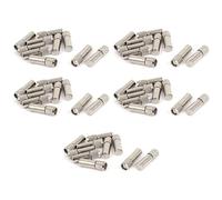 Giwnhvx Lot de 50 chevilles droites pour meuble 6 mm x 20 mm