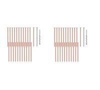 Giwnhvx Lot de 50 clous en cuivre pur pour tuer les arbres, clous en cuivre pur de 8,9 cm en vrac, pointes de retrait de souches pour arbres