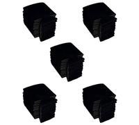Giwnhvx Lot de 50 manchons isolants en néoprène pour canettes de bière - Noir
