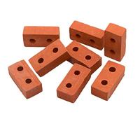 Giwnhvx Lot de 50 mini briques miniatures en béton à l'échelle 1/12, accessoires d'aménagement paysager