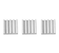 Giwnhvx Lot de 50 mini dissipateurs thermiques en aluminium 9 x 9 x 5 mm pour puce IC LED RAM