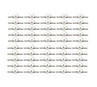 Giwnhvx Lot de 50 poulies coulissantes en nylon pour porte, fenêtre, placard, tiroir