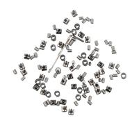 Giwnhvx Lot de 50 serre-câbles de 3 mm pour fixation de câble - Vis réglables - Accessoires de fixation en cuivre