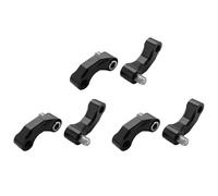 Giwnhvx Lot de 6 adaptateurs d'extension de rétroviseur pour R1200Gs Lc/Adv 13-18 R Ninet/R1200R en alliage d'aluminium CNC de qualité supérieure Noir