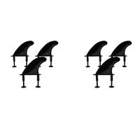 Giwnhvx Lot de 6 ailerons souples pour planche de surf - Accessoires pour planches de surf