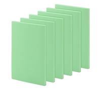 Giwnhvx Lot de 6 blocs de sculpture en caoutchouc vert de 15 x 10 cm, briques en caoutchouc sculptées pour tampon