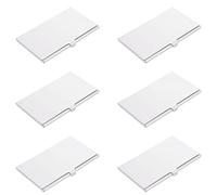 Giwnhvx Lot de 6 boîtes de rangement en métal pour cartes mémoire Micro SD/SD 8 TF et 1 SD