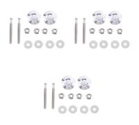 Giwnhvx Lot de 6 boutons à pression longue fermeture rapide pour capots de moteur, clips de verrouillage